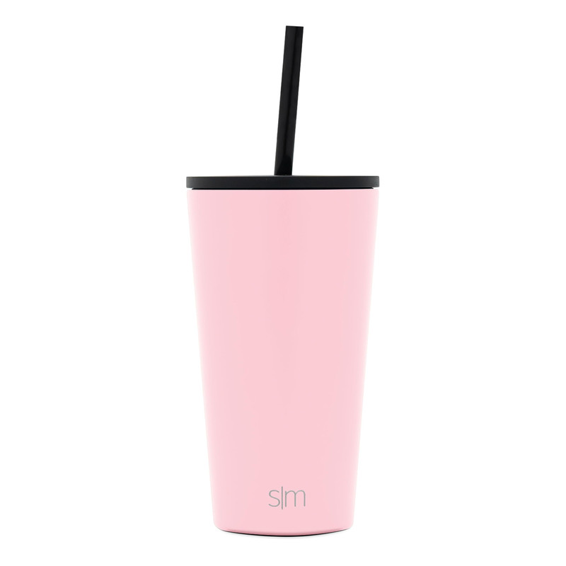 Simple Modern Insulated Tumbler Lid And Straw Iced Coffee Cup Reusable