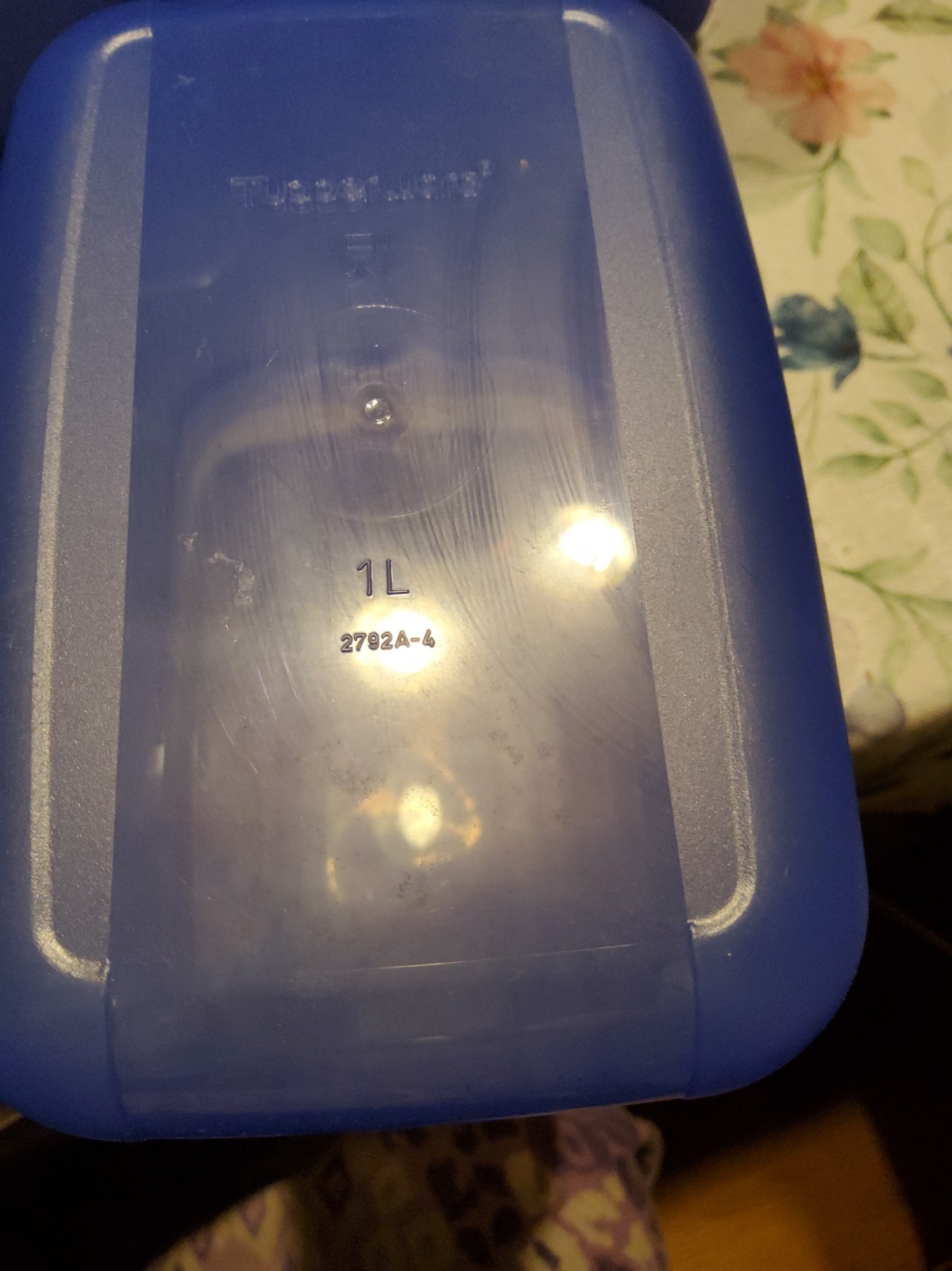 Vintage Tupperware Blue Swing Boxes Set of 5 – 2790A (2.2L)& 2792A (1 L) HTF!!