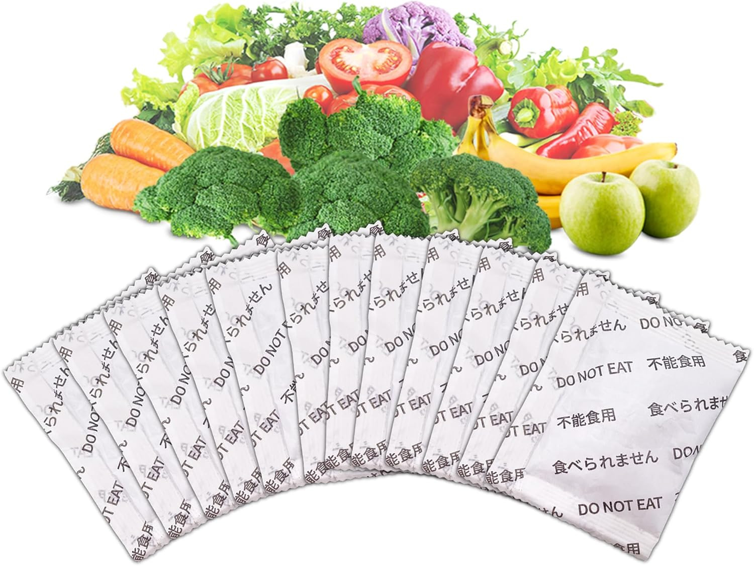 Produce Freshness Preserver Saver – Keep Fruits and Vegetables Fresh Longer, Eth
