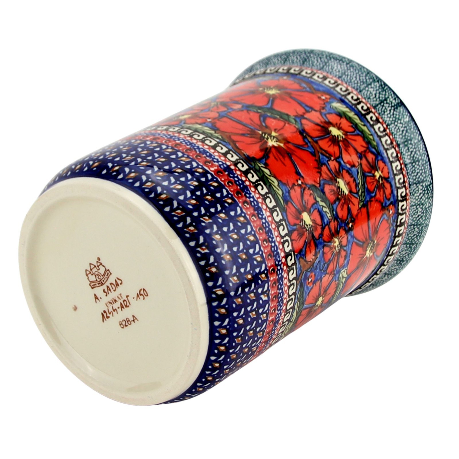 Polish Pottery Market Kitchen Canister by Zaklady Poland – 80 oz. – Unikat