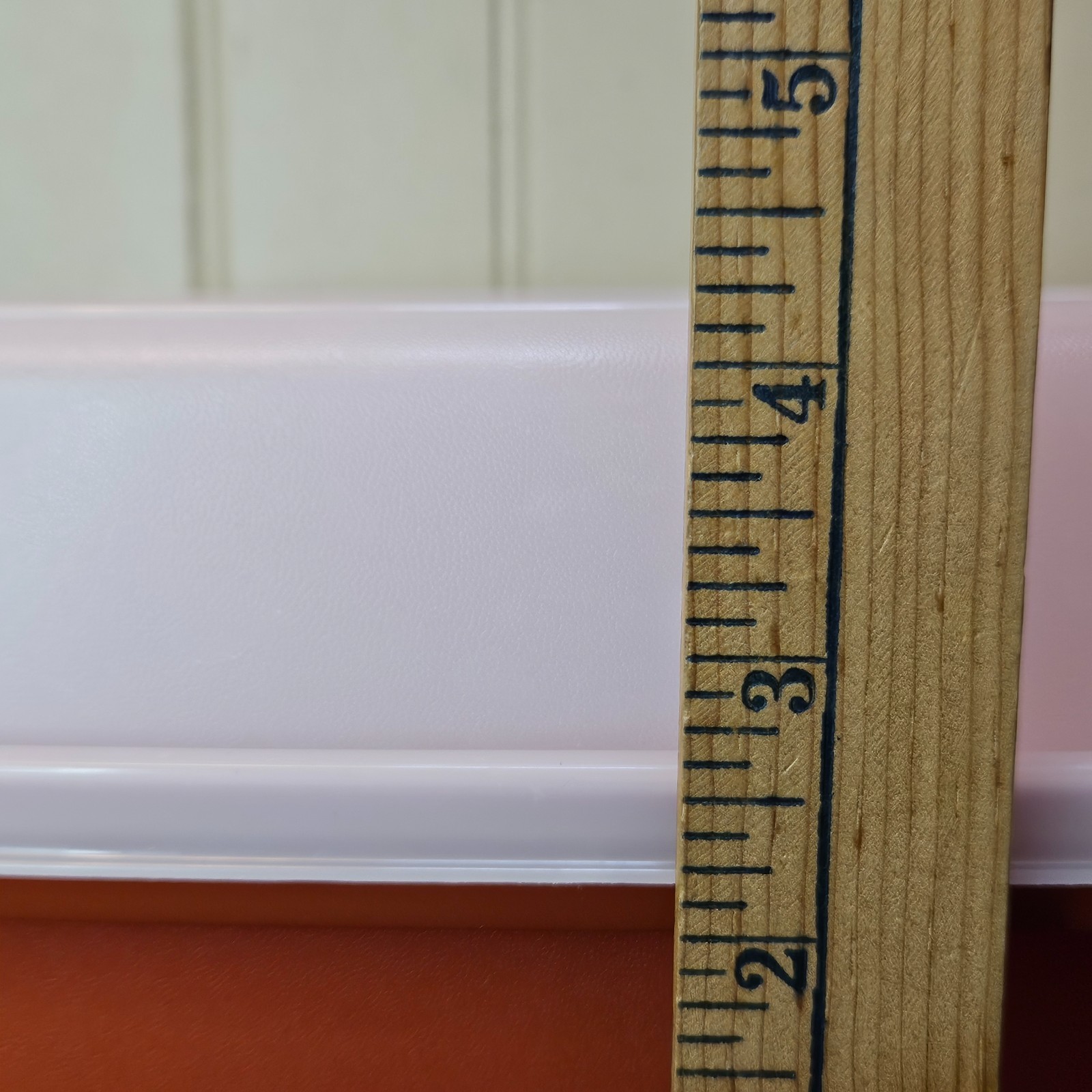 VTG Large Tupperware Meat Marinating Container Paprika 1294 White Lid