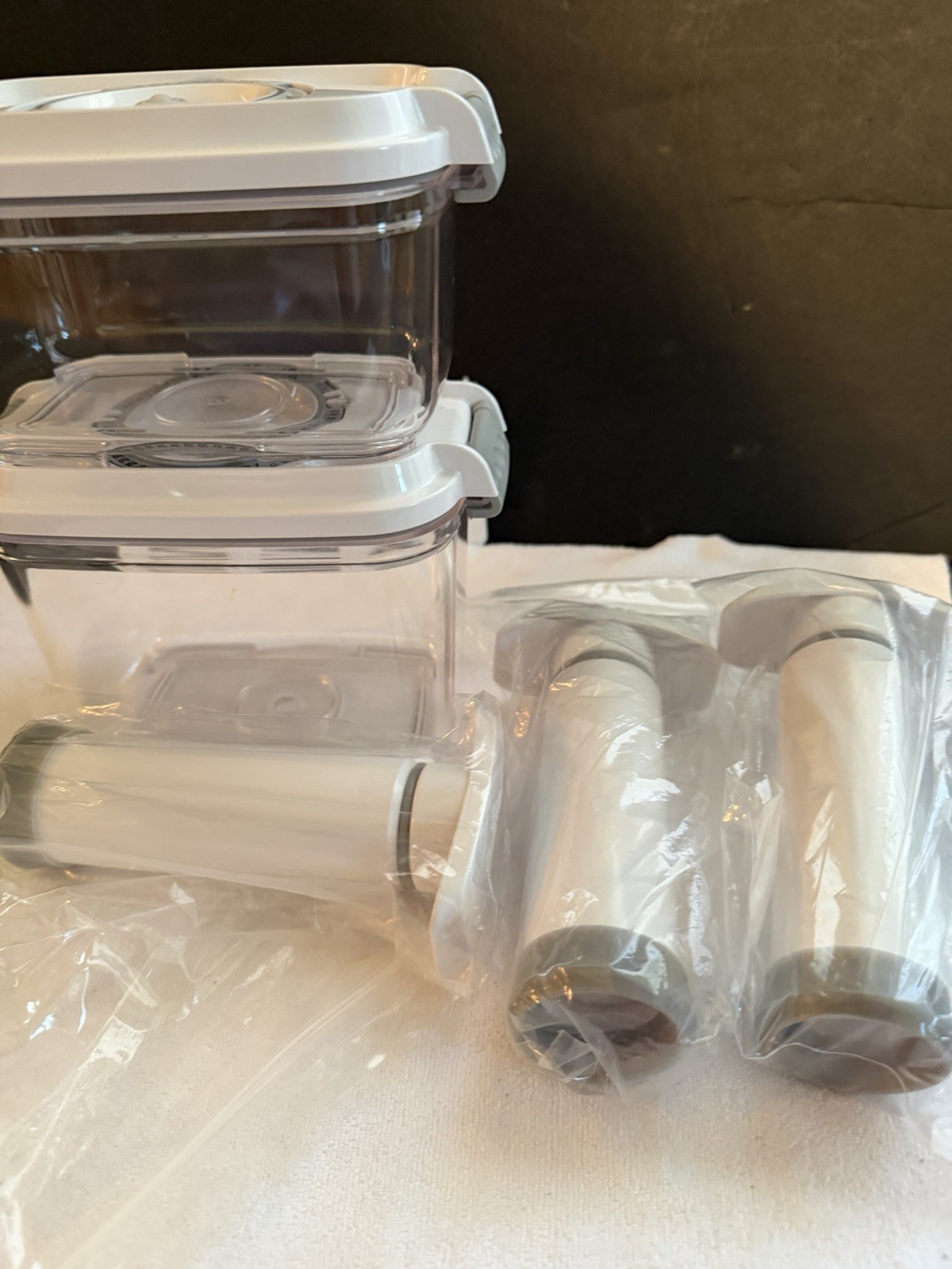 Vacuum Seal Food Storage Containers Set for Meal Pre, Snack, Veigges, Fruits …