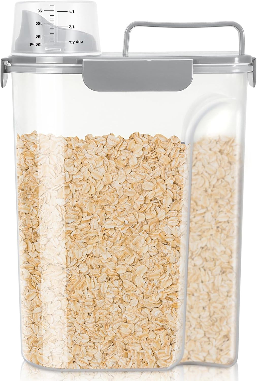 Tbmax Rice Container 10 Lbs, Cereal Container Oatmeal Storage, Airtight Food Dis
