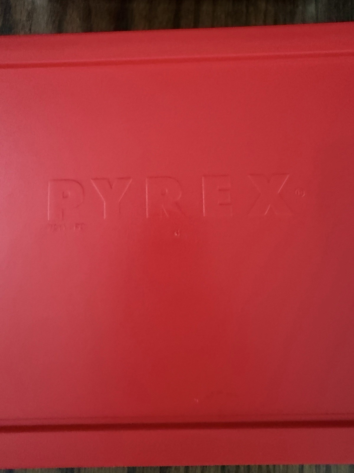 Pyrex 6 Cup/1.5L Rectangular Glass Food Storage Containers w/ Red Snap Lids x2