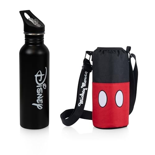 Picnic Time Disney Mickey Mouse Bottle Cooler Tote Included 24 Oz Bottle