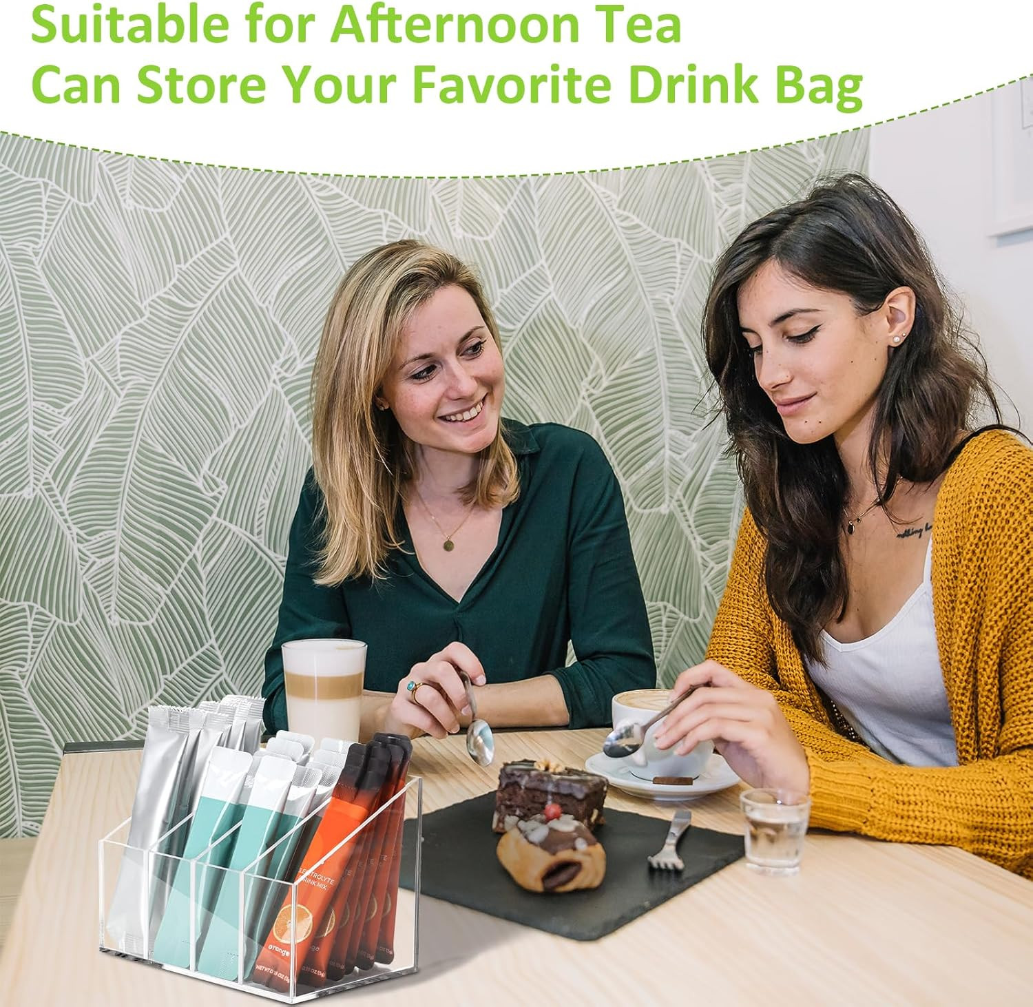 Drink Packet Holder Water Flavor Packet Storage Container Water Flavor Packet Or