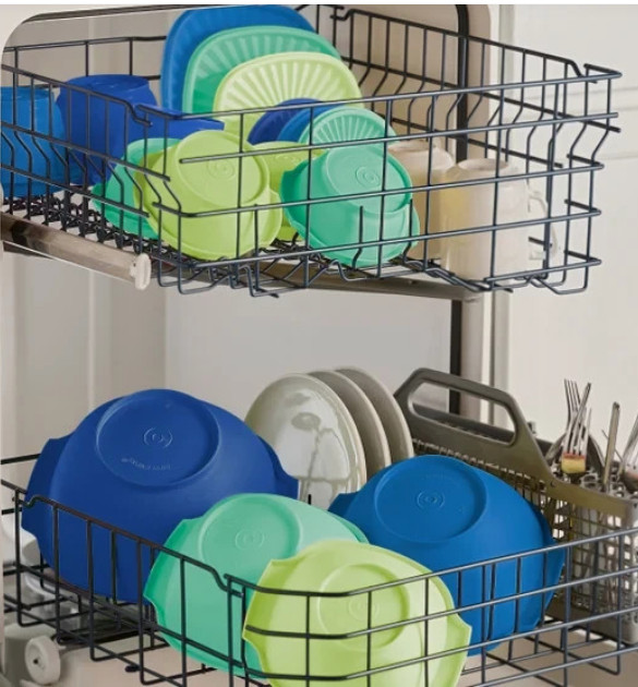 Tupperware Heritage Collection 32-piece Food Storage Container Set Blue – NEW