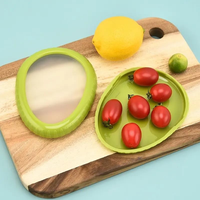 Set of 4 Reusable Fresh Pods – Anti-Oxidation Small, Green,Red,Yellow,Brown