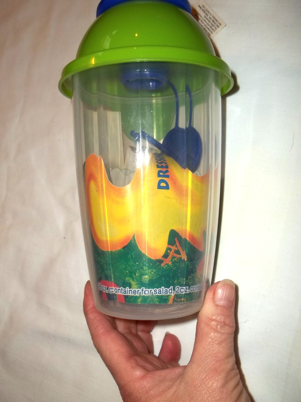 Salad to Go! Cup / container NWTGS Portable Salad Kit 26oz
