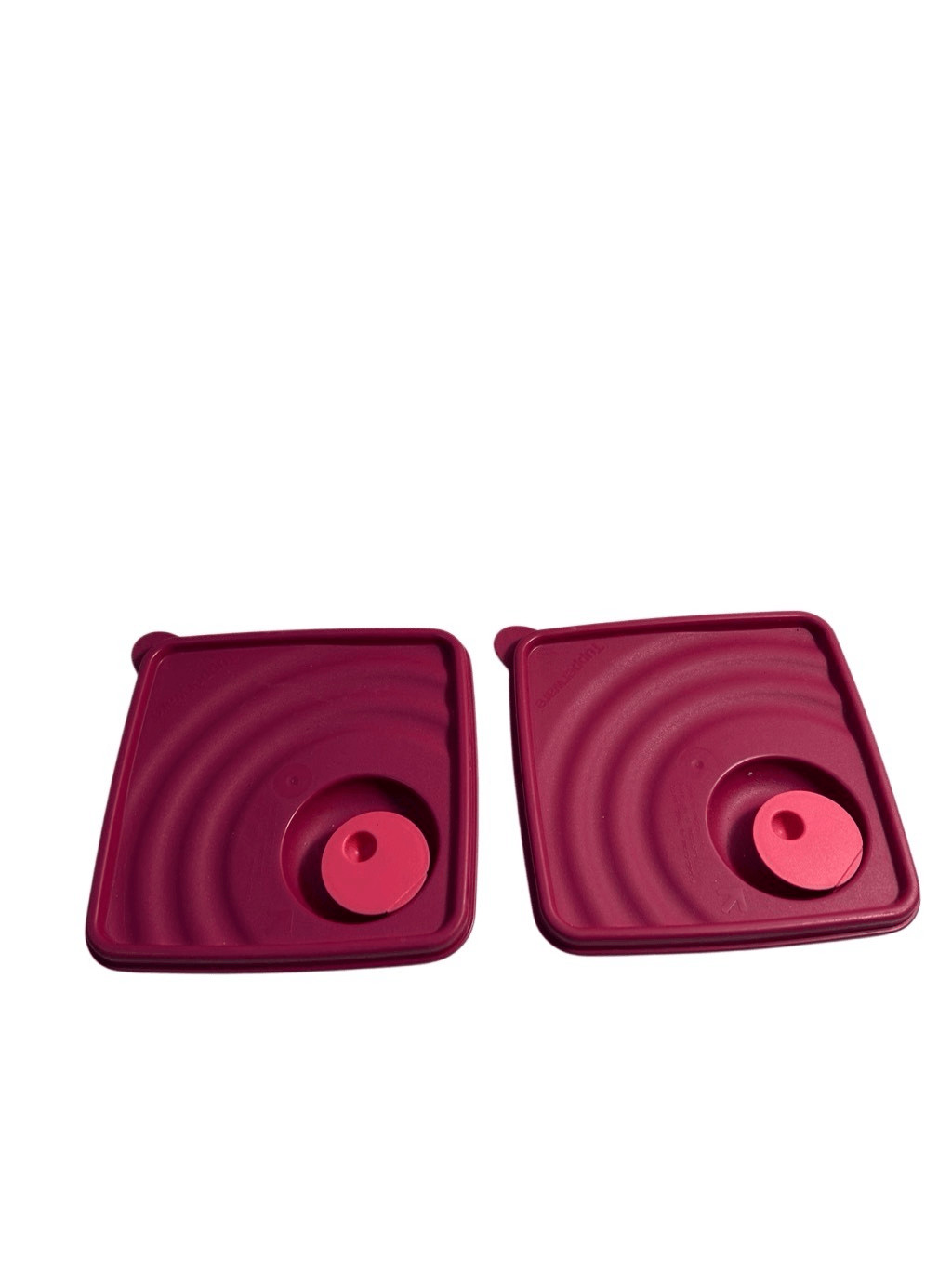 Tupperware rock n serve square lid replacements 6×6″ ribbed