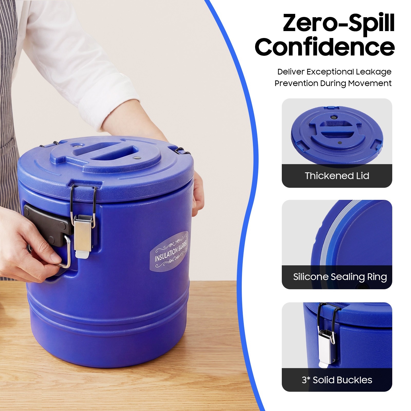 15L insulated bucket Insulated Beverage Cooler Insulated Beverage Containers NEW