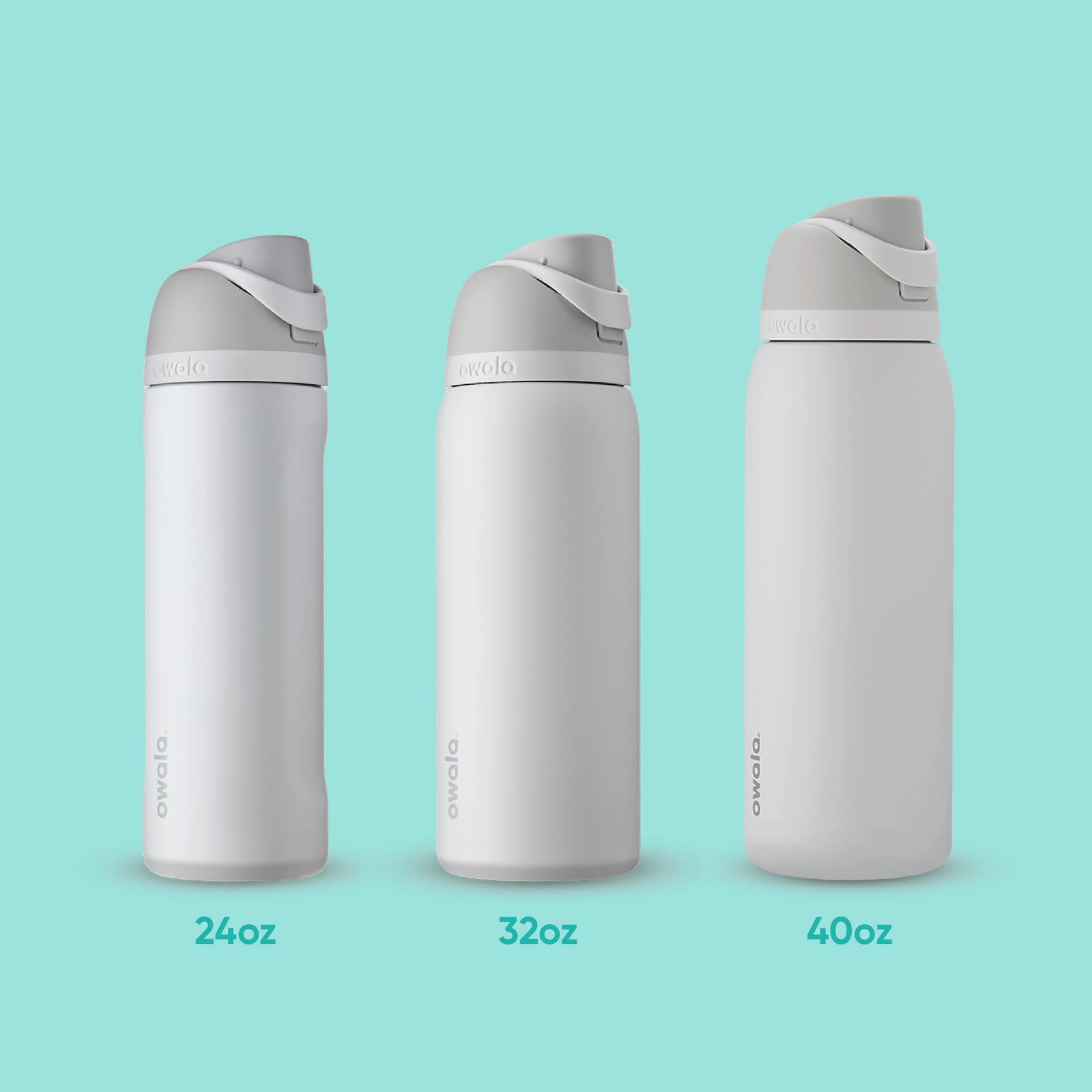 Owala Freesip Insulated Stainless Steel Water Bottle Straw Bpa-Free Sports