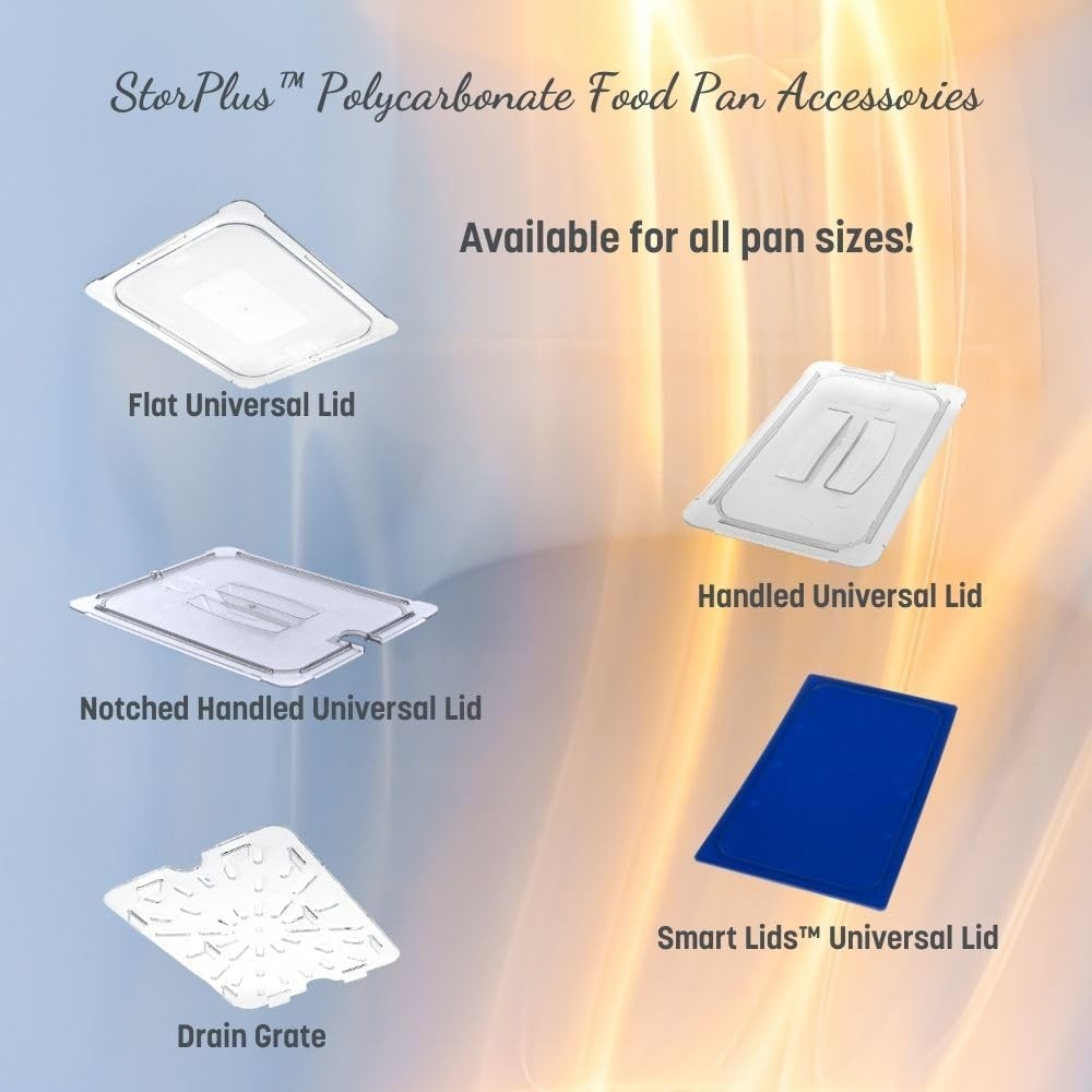 Storplus 1/2-Size Food Pan for Catering, Buffets, and Restaurants, Polycarbon…