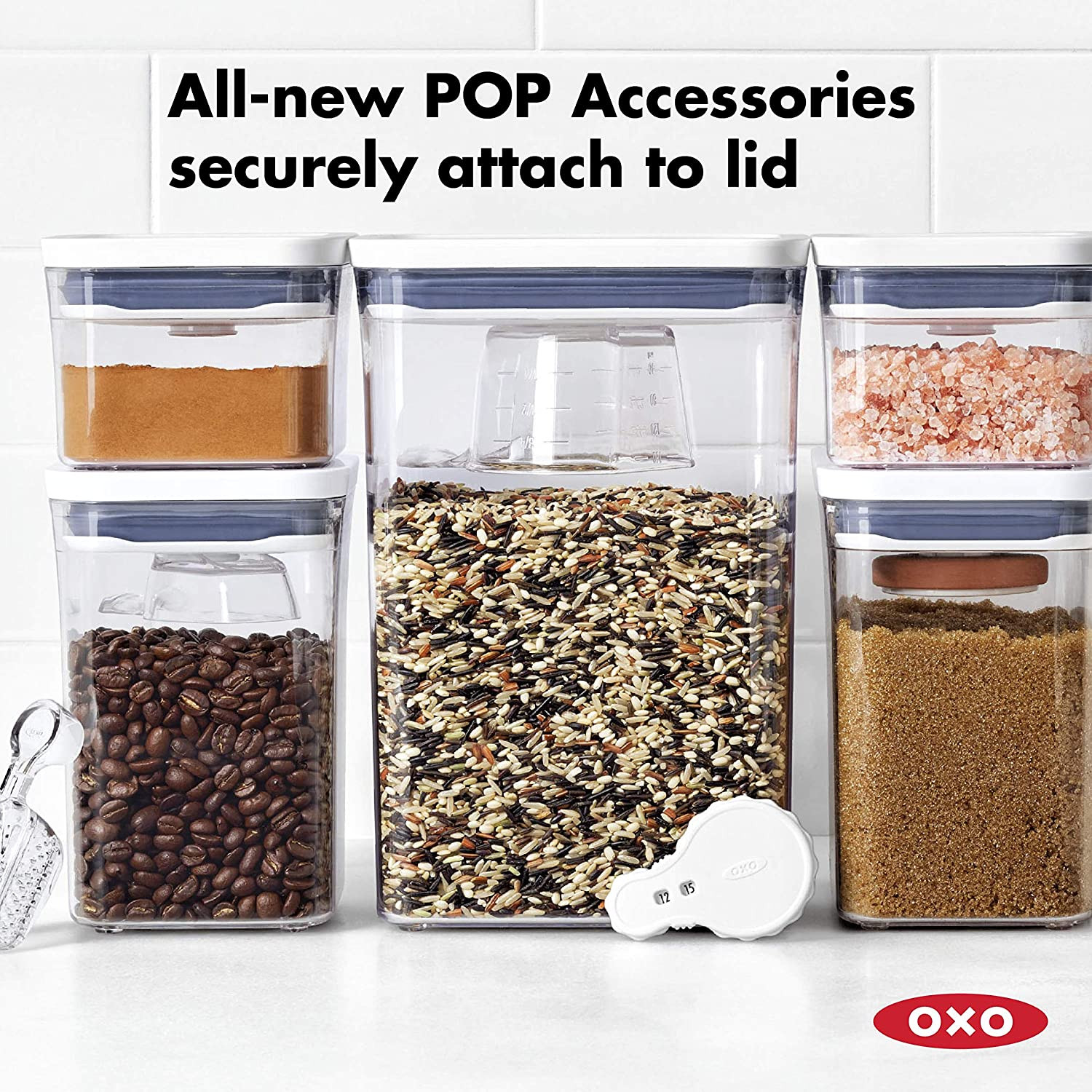 OXO Good Grips POP Container, 1.2 Qt – Rectangle – Pasta, Transparent