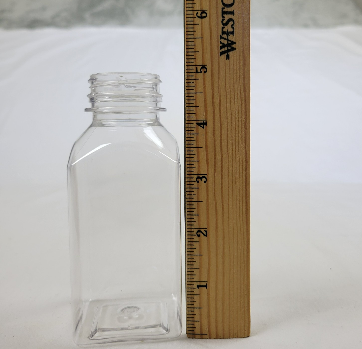 48pcs 8oz Clear Juice Bottles with Caps Reusable Empty labels funnel clean tool