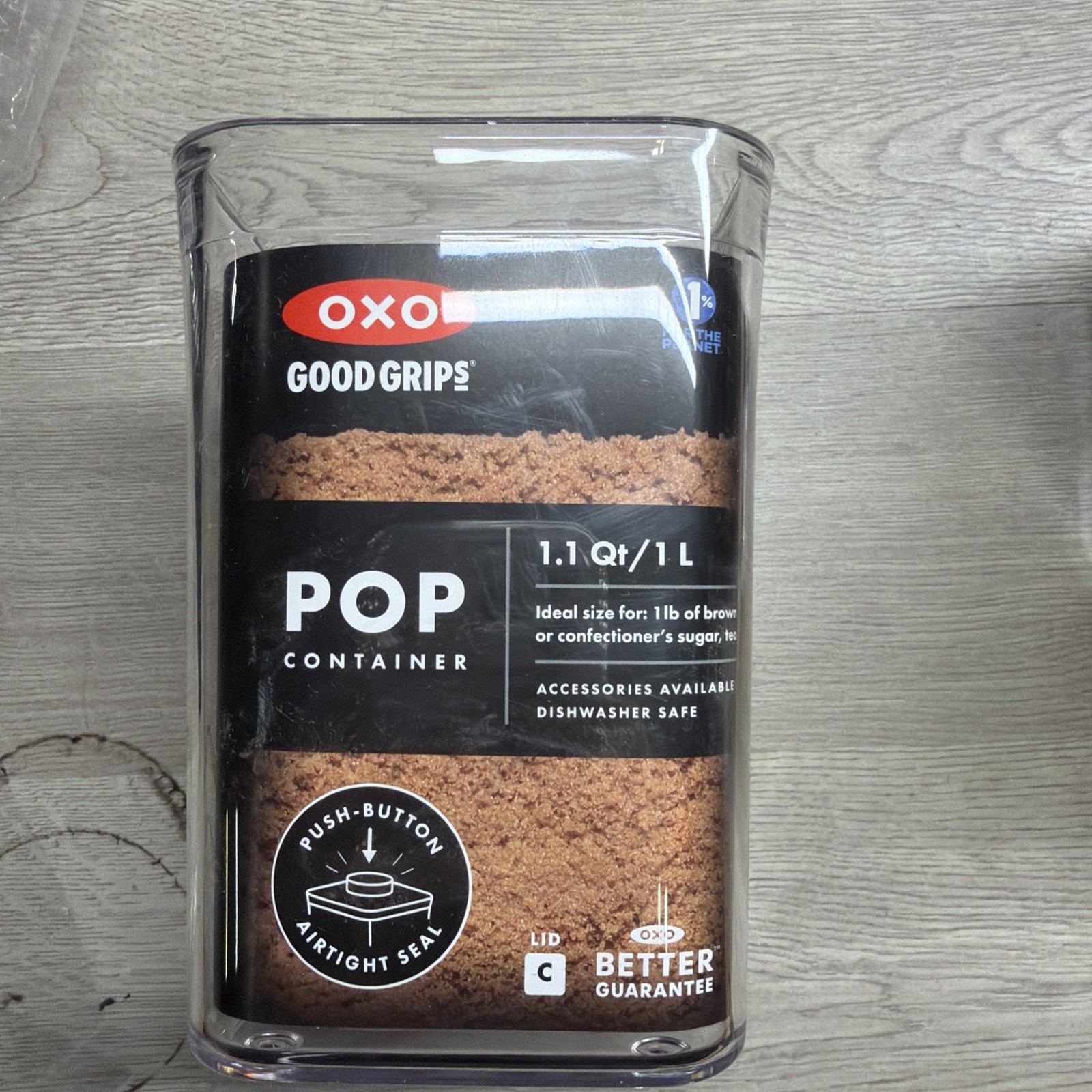 OXO Good Grips POP Container 1L / 1.1 Qt Storage Canister – NO LID