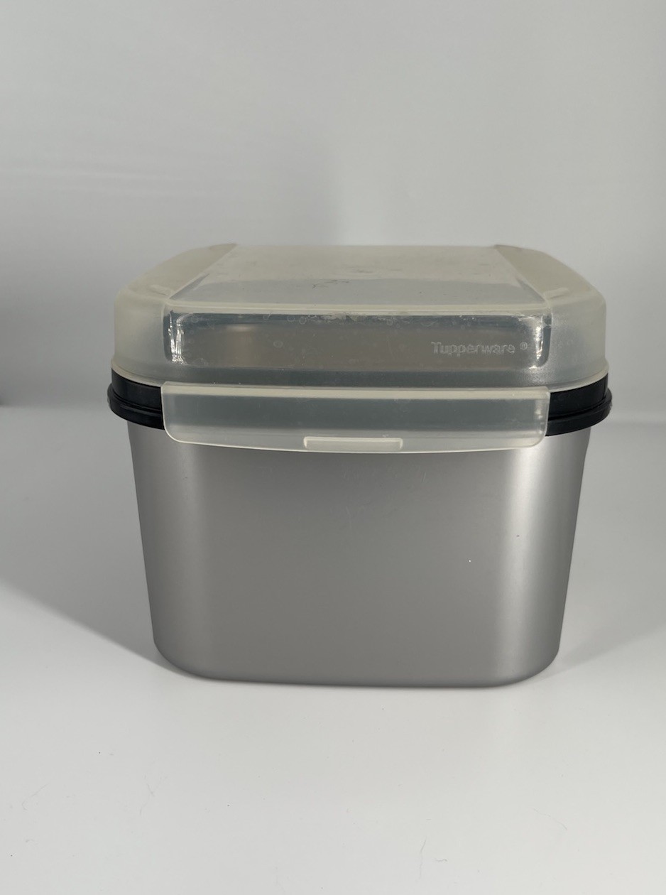 Tupperware 2.6L/11 Cups Plastic Rectangle Food Storage Container Set w/Snap Lids