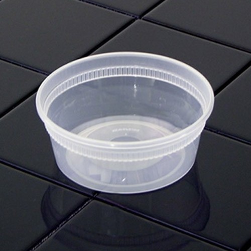 Pactiv 8 oz Newspring Delitainer Premium Round Food Container Clear | 480/Case