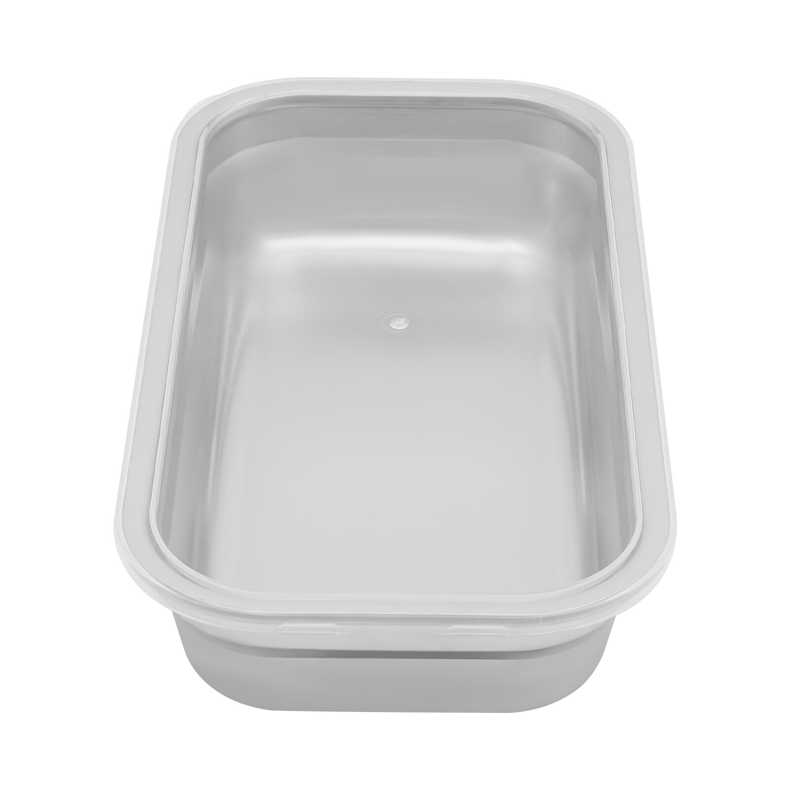 Set of 8 Stainless Steel 3L Bowls- Food Storage Containers Set With Lids