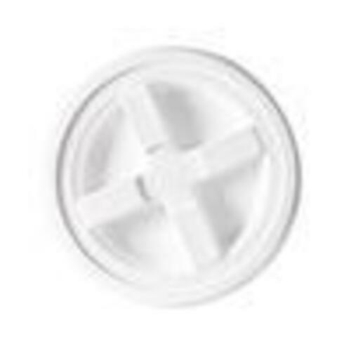 White Gamma Seal Lid Airtight & Leakproof Storage for 3.5 to 7 Gallon Bucket