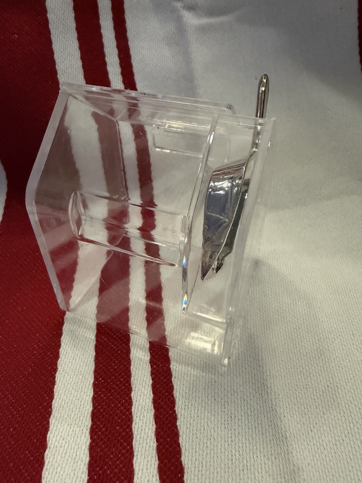 4 Candy Box’s With Scoops!Acrylic House Shaped Box Set Of 4 Houses And 4 Scoops!