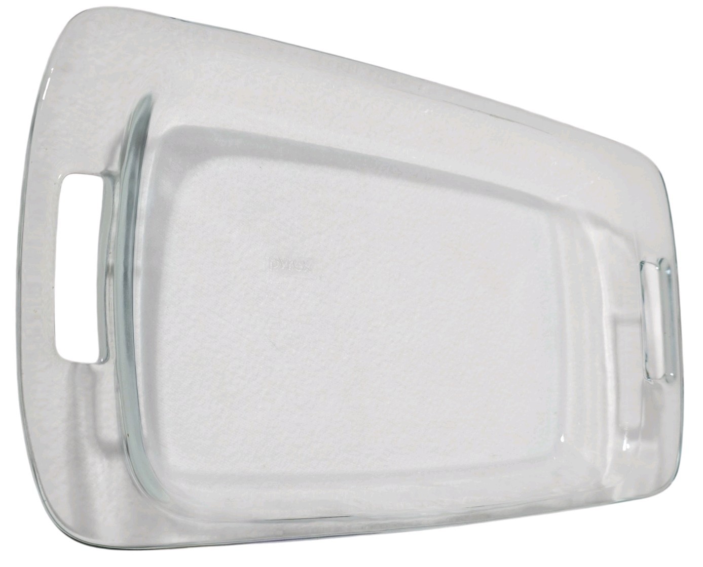 Pyrex 3 Qt Rectangular Glass Food Storage Container w/ Red Snap Lid 9×13″