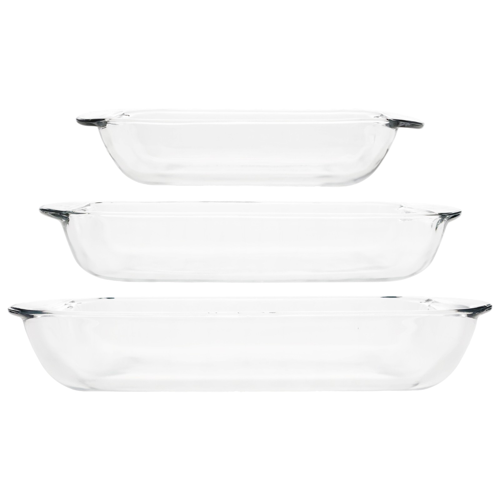Anchor Hocking 81224L20 3-Piece Bake & Serve Glassware Set