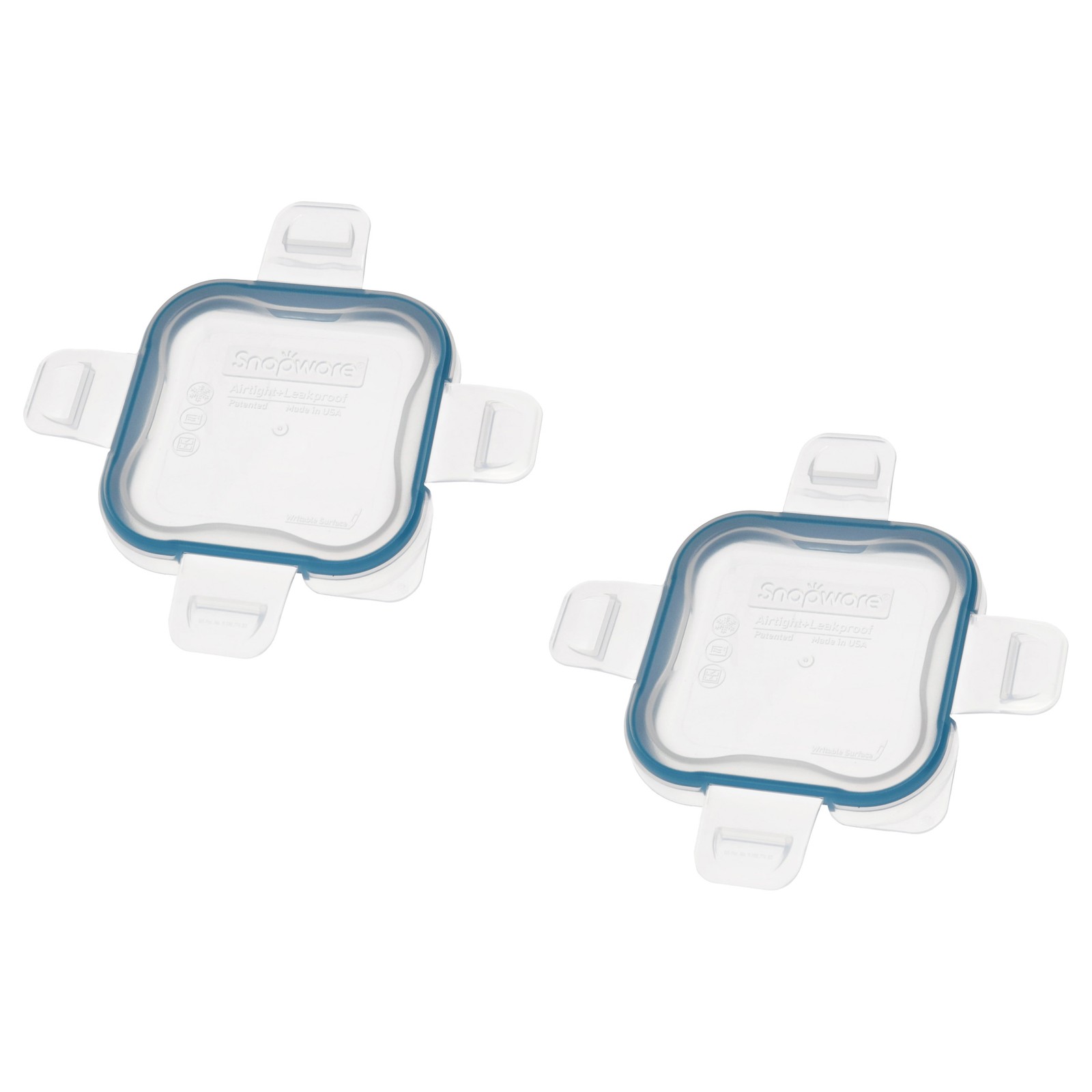 Snapware 8701R-PC Total Solutions Lid with Blue Spruce Saltwater Gasket (2-Pack)