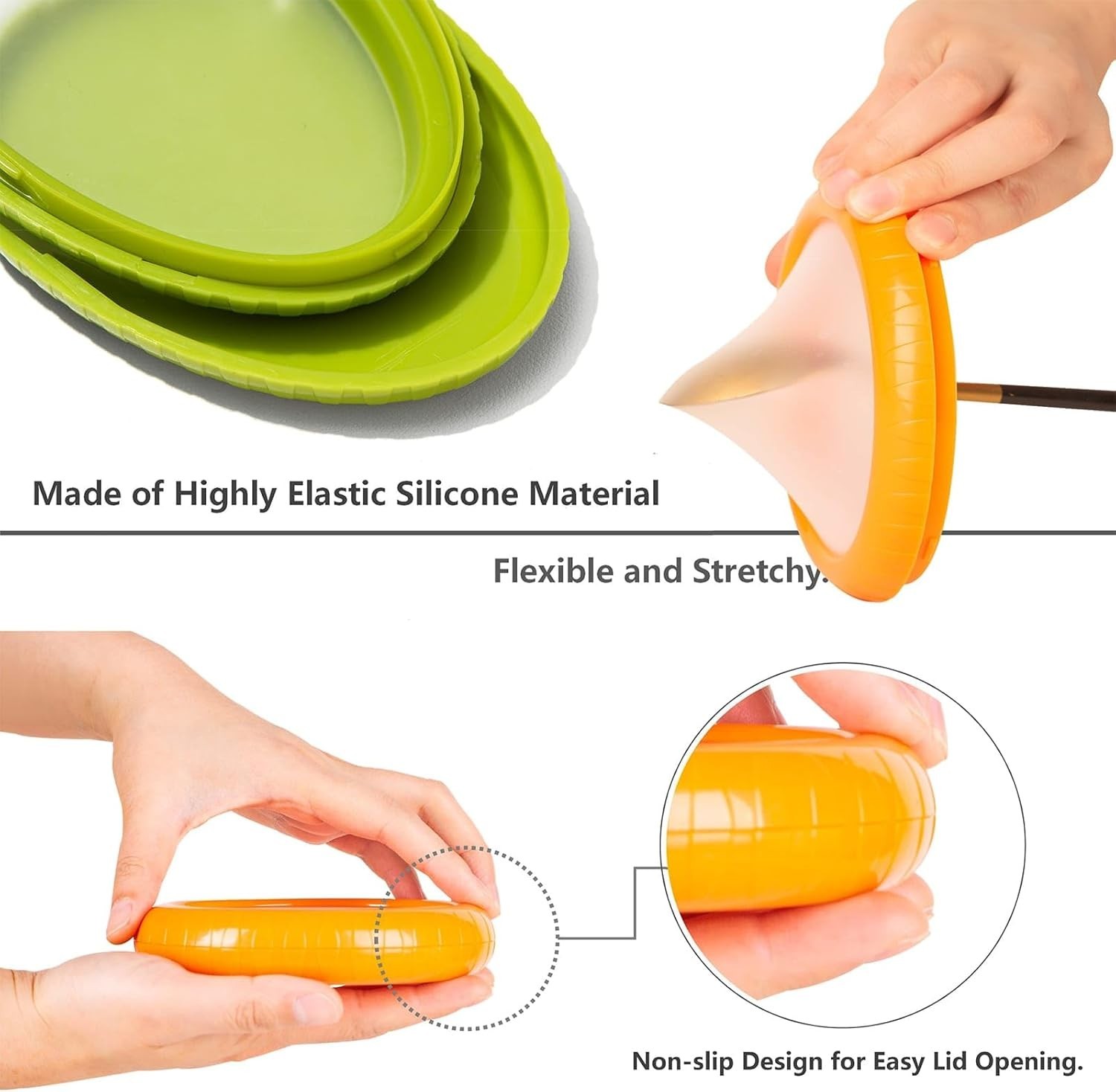 Innovative 4-Pack Food Keepers – Fresh Avocado, Onion, & More Storage Solutions