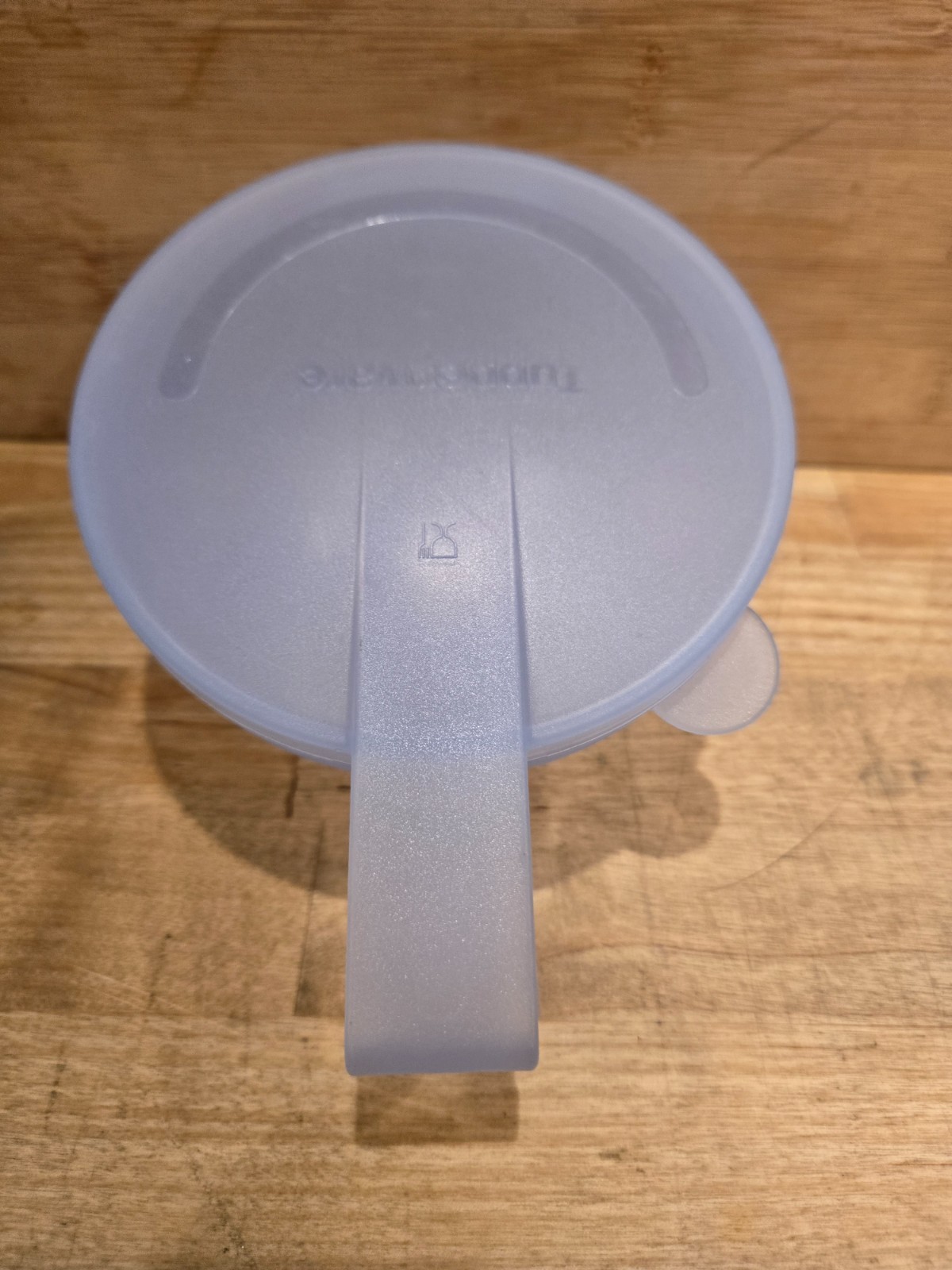 TUPPERWARE Forget-Me-Not Onion Tomato Keeper Fridge Leftover Blue