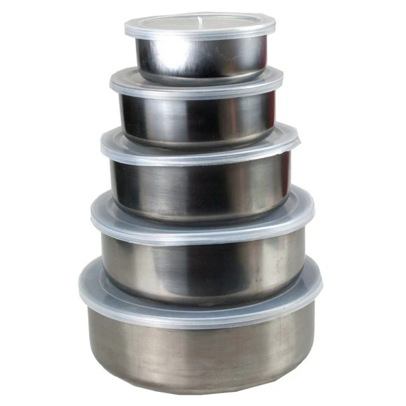 Nesting Metal Food Storage Container Set