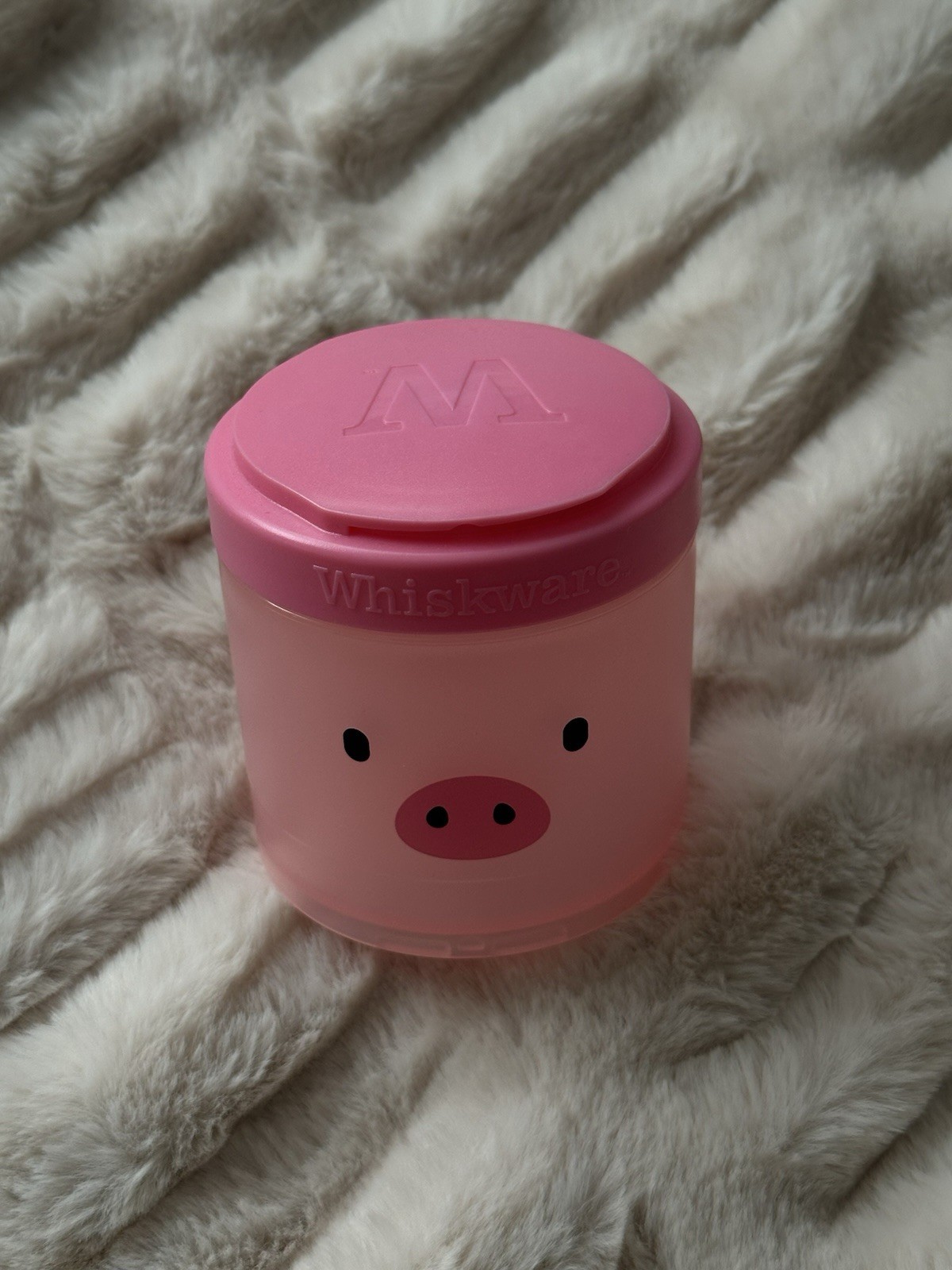 Whiskware Snack Container Pig Design