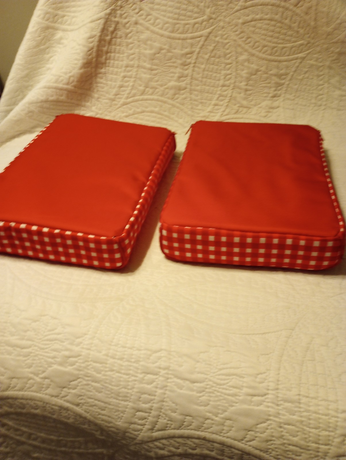 Fit & Fresh Insulated Food Carrier Red Gingham Set of Two