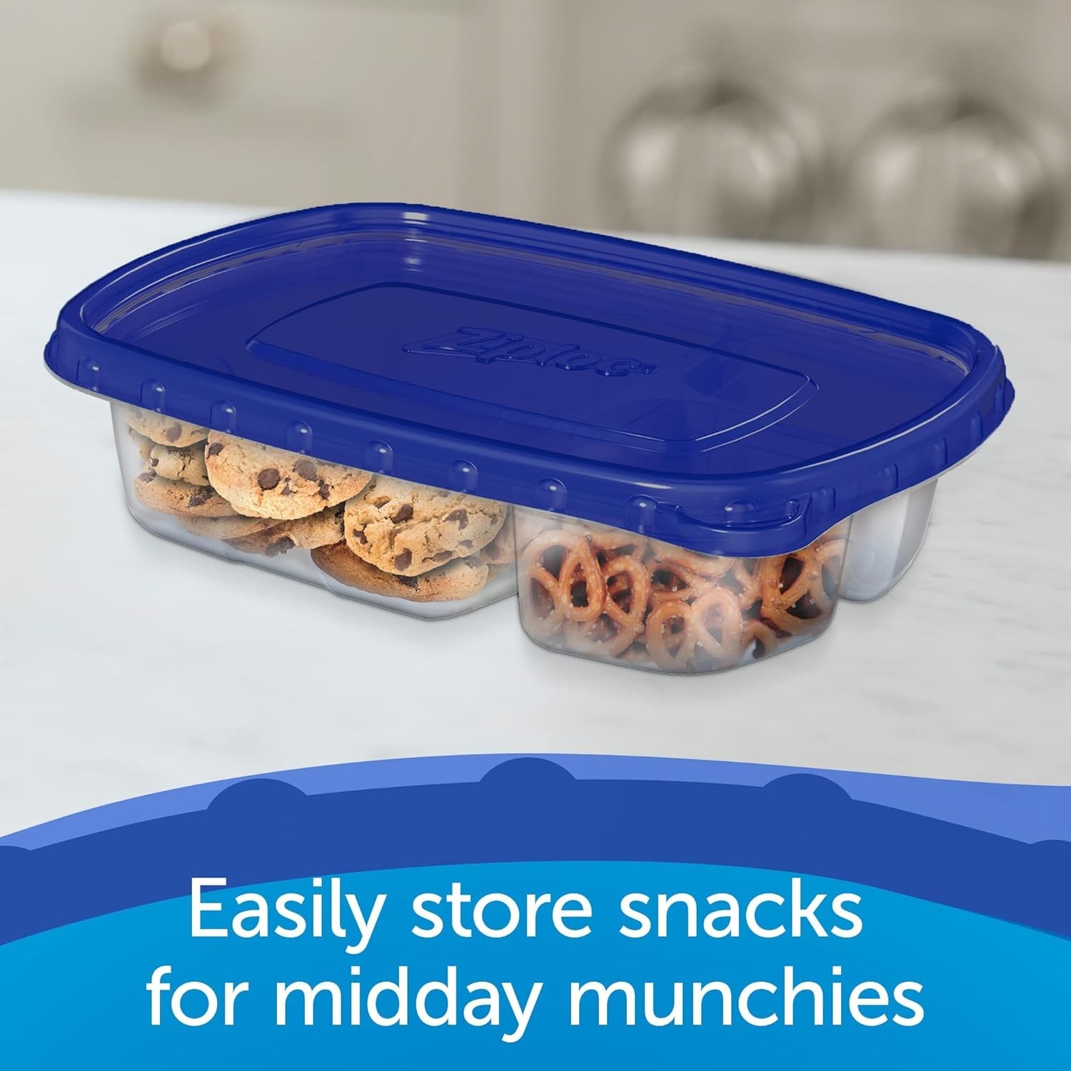 Airtight & Leak-Resistant Meal Prep Containers – 2 Count, Microwave Safe