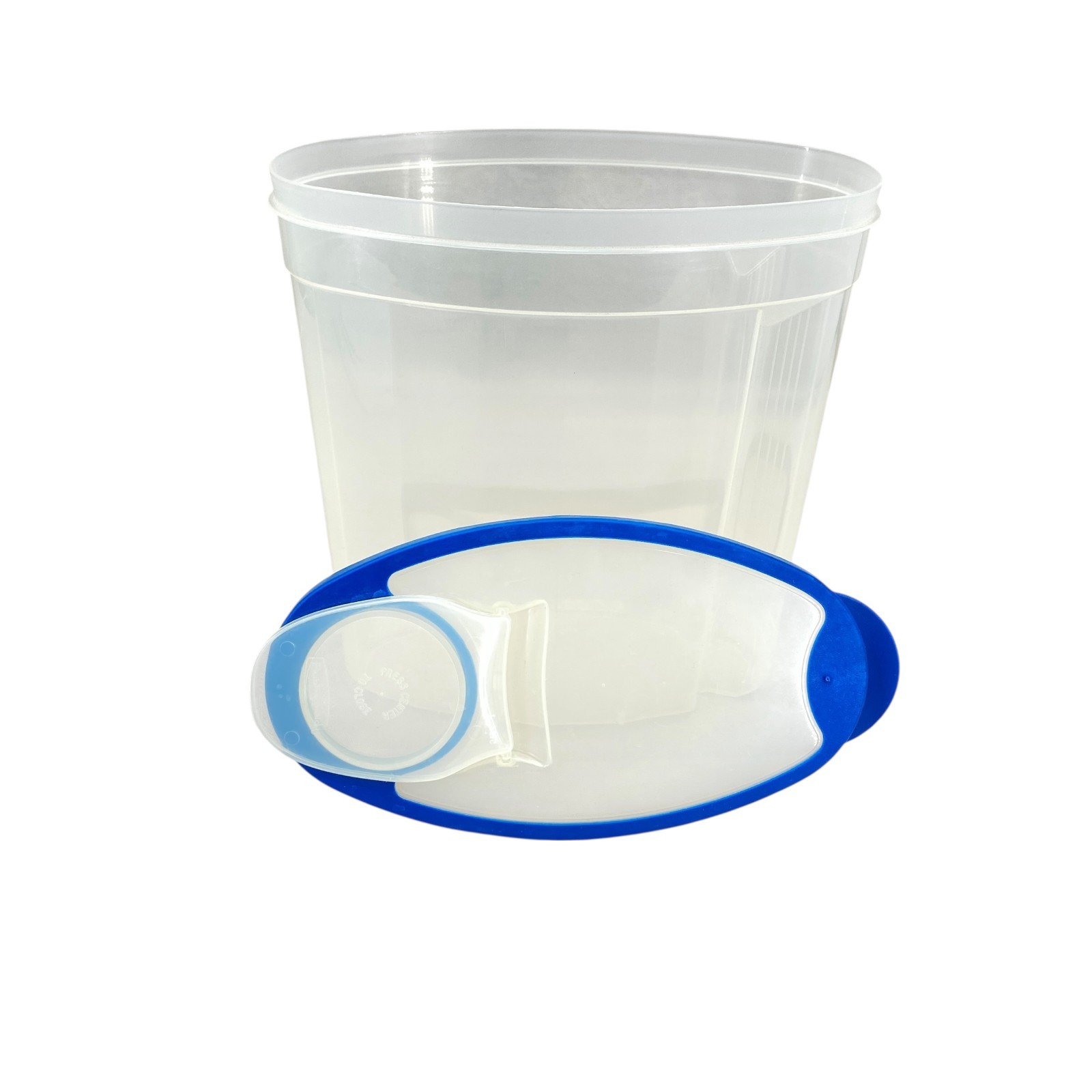 Rubbermaid #5 Servin Saver Flex Seal 1.5 Gallon Cereal Food Container Blue Lid
