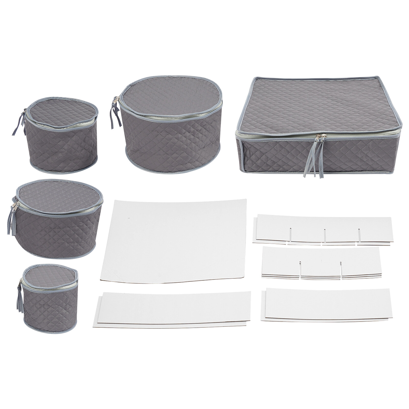 China Dinnerware Storage Sets Hard Shell Flatware, Plates & Cups Storage Holders