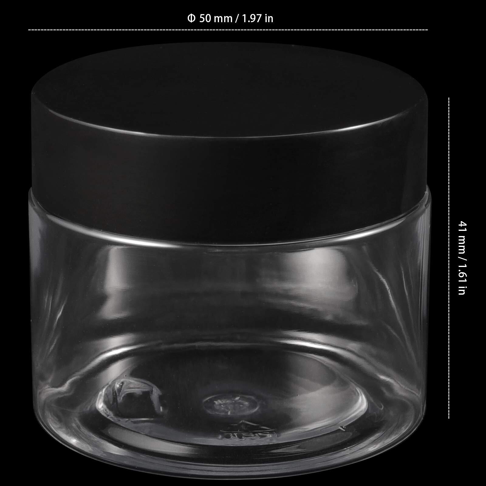 68 Pcs 2 Oz Plastic Jars With Lids Bpafree Food Grade Plastic Container Jars Wid