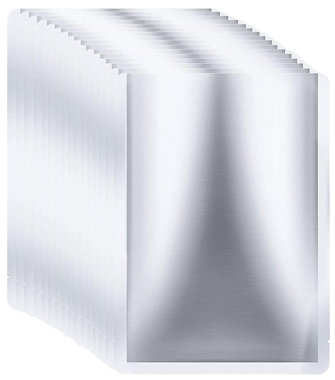 100 Pieces 1 Quart Mylar Bags 6 x 9 Inch, 5 Mil Mylar Bags for Food Storage C…