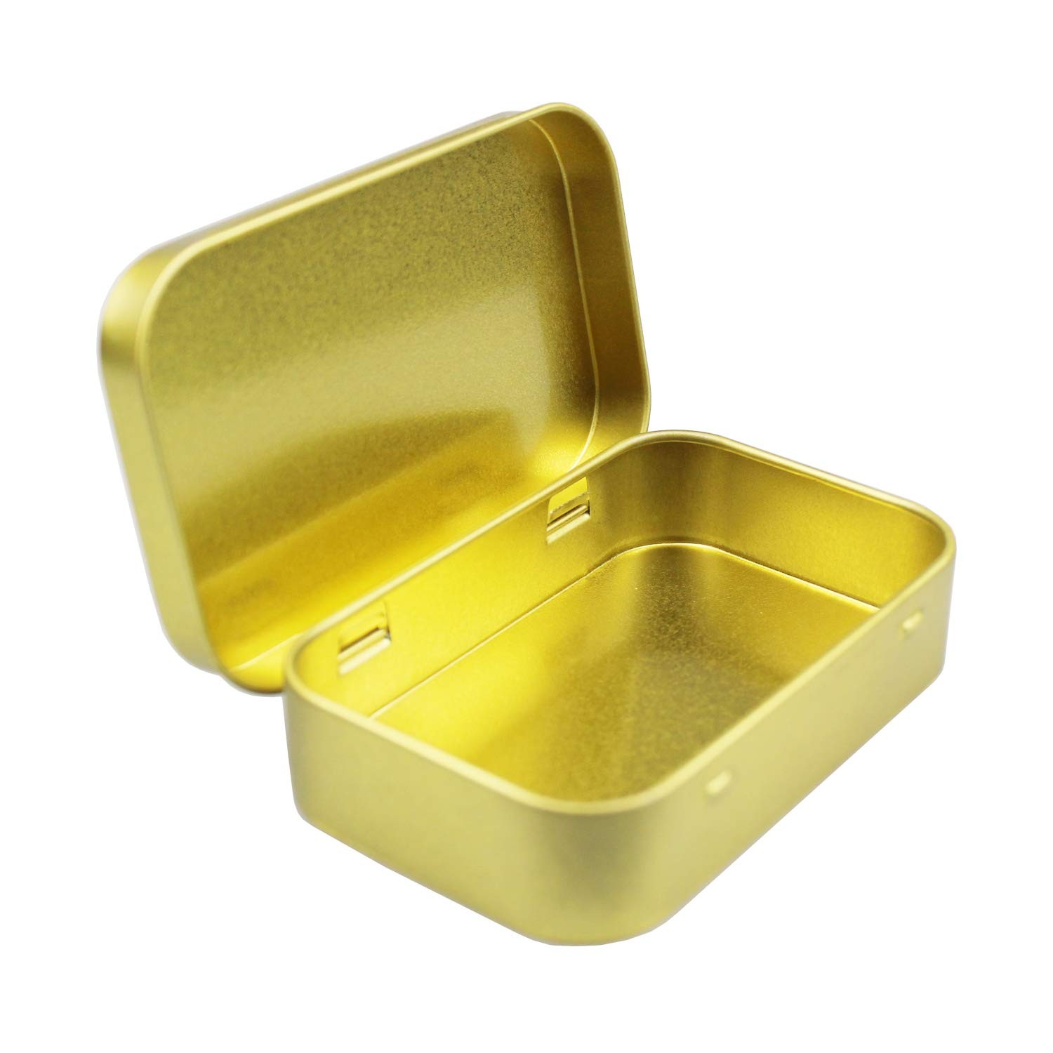 20 Pieces Rectangular 95 x 62 x 20 mm / 3.75 x 2.45 x 0.8 inches, Golden