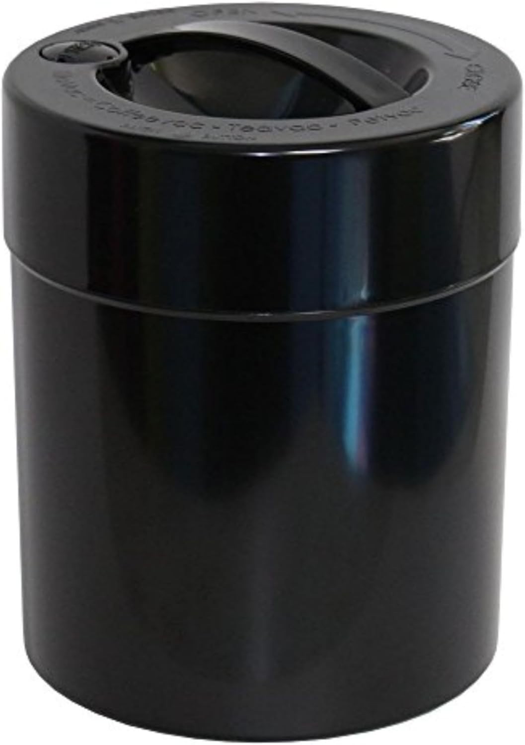 Kilovac Vacuum Storage Container 8oz-2.5lbs Airtight Food & Herb Storage Black