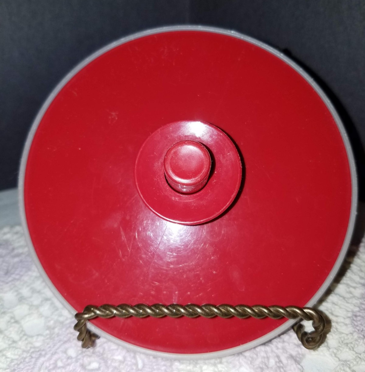 VINTAGE TUPPERWARE Red #802 3-piece Replacement Seal FOR 2 Qt. pitcher #800
