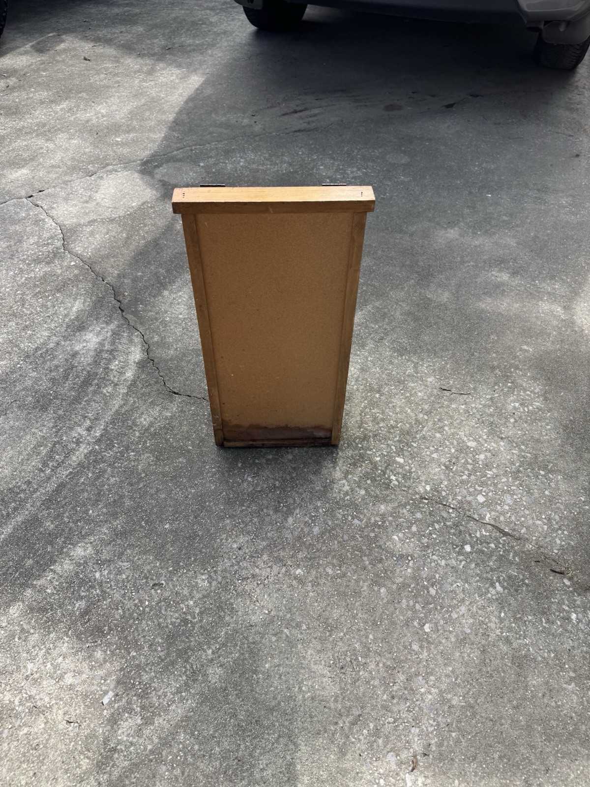 Wood Potatoes & Onions Storage Bin Rectangular Snap Lid Farmhouse Floral Brown