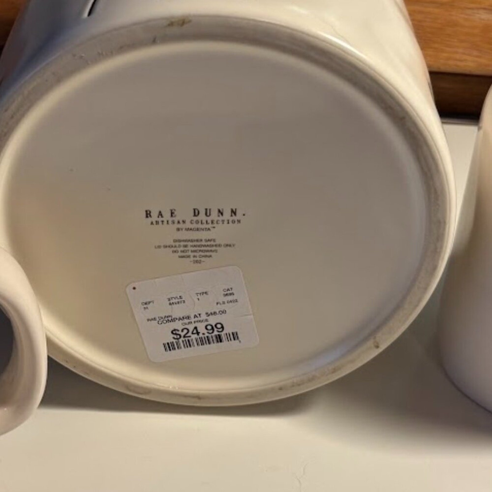 RAE DUNN CANISTER Mr & Mrs Artisan Collection NEW