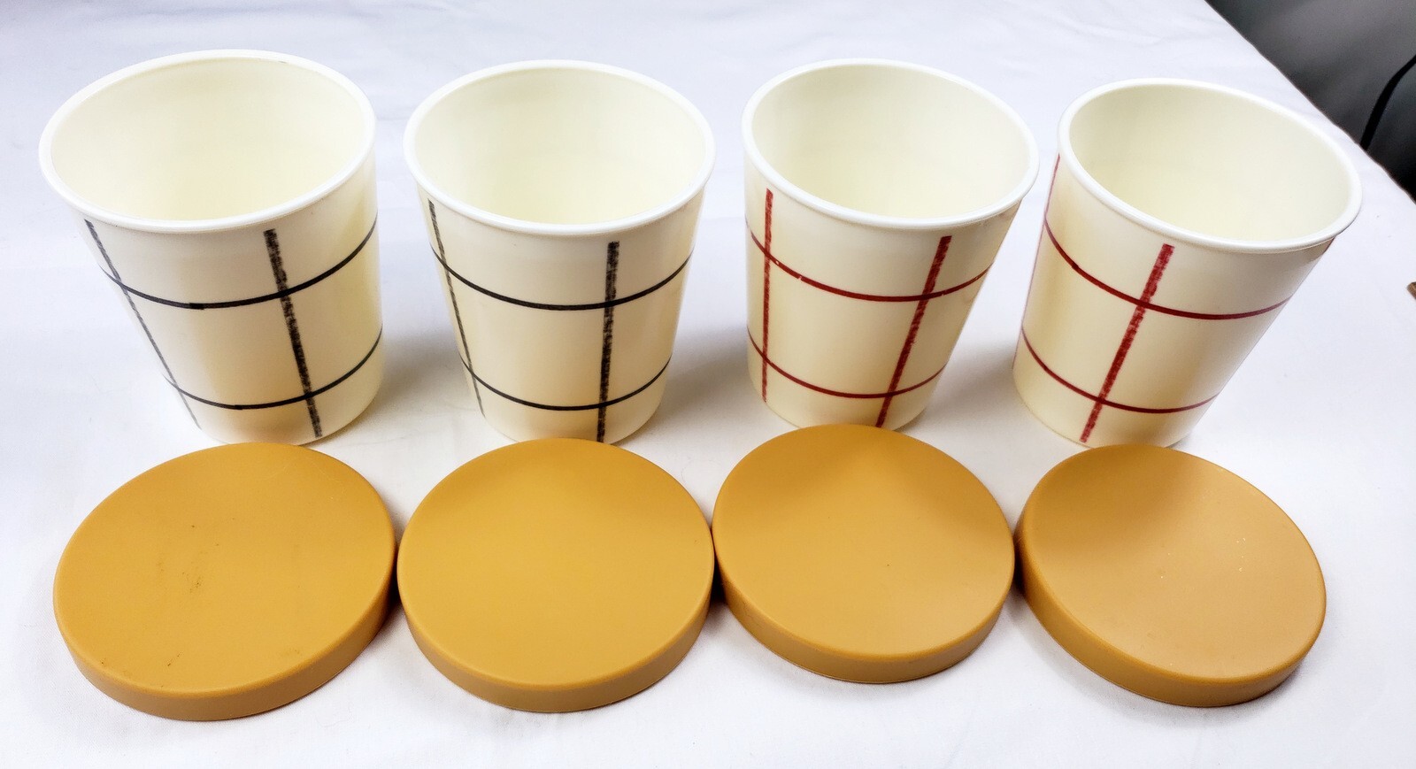 Hearth & Hand 4 pc Ice Cream Pint Storage Containers With Lids