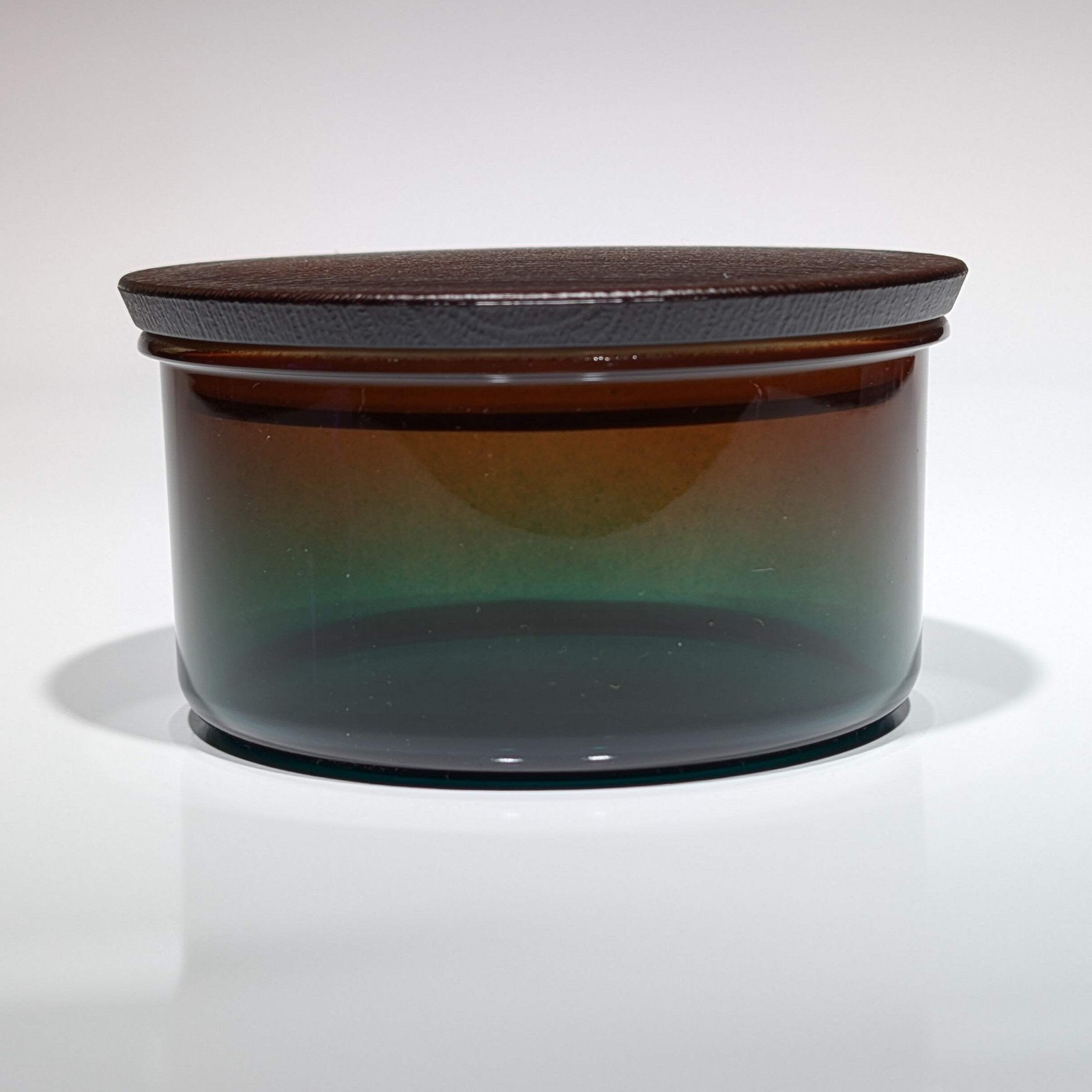 Gradient Round Storage Jar Brown Blue – Japanese Kitchen Storage