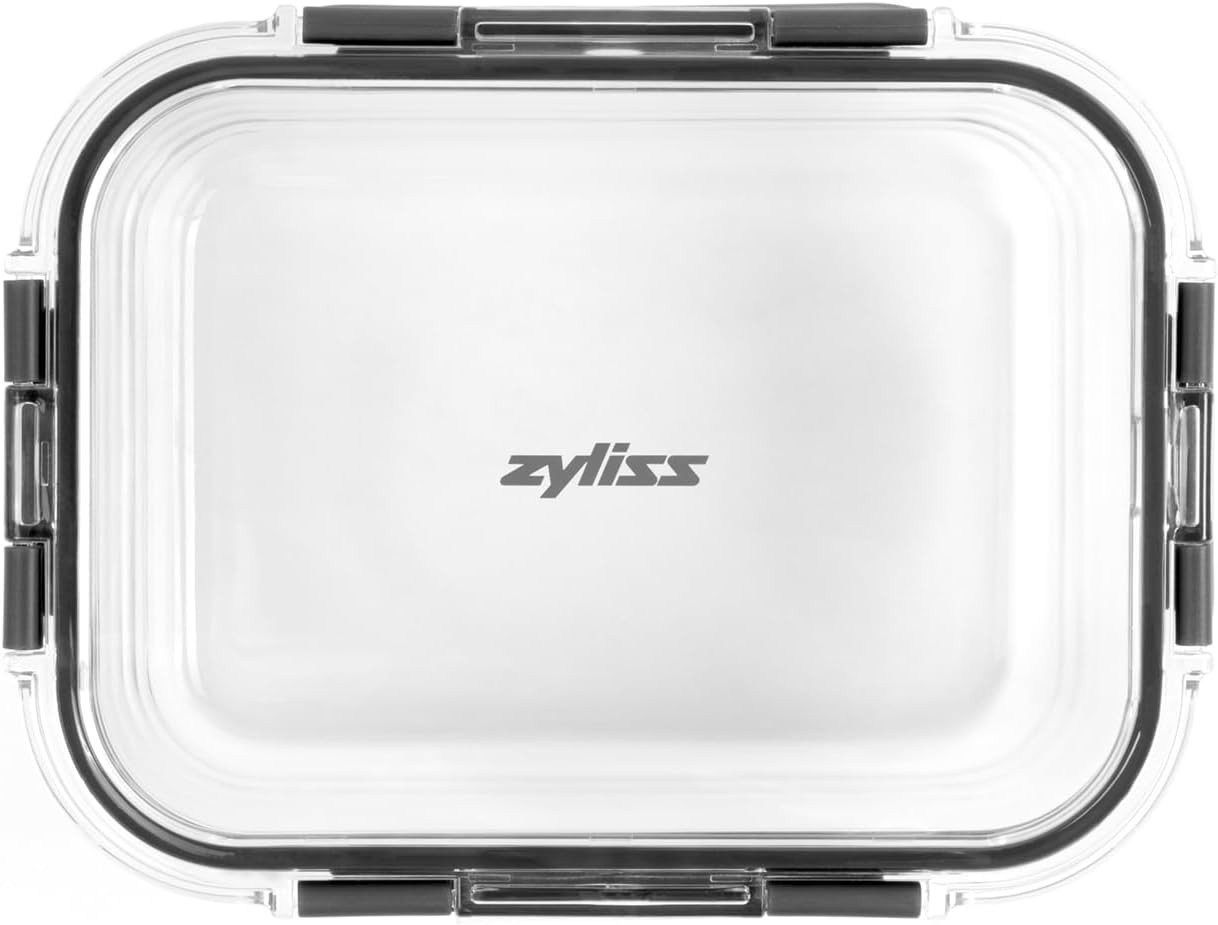 E981066 1.5L Glass Container, Shatter Resistant Glass, Airtight Food Storage Box