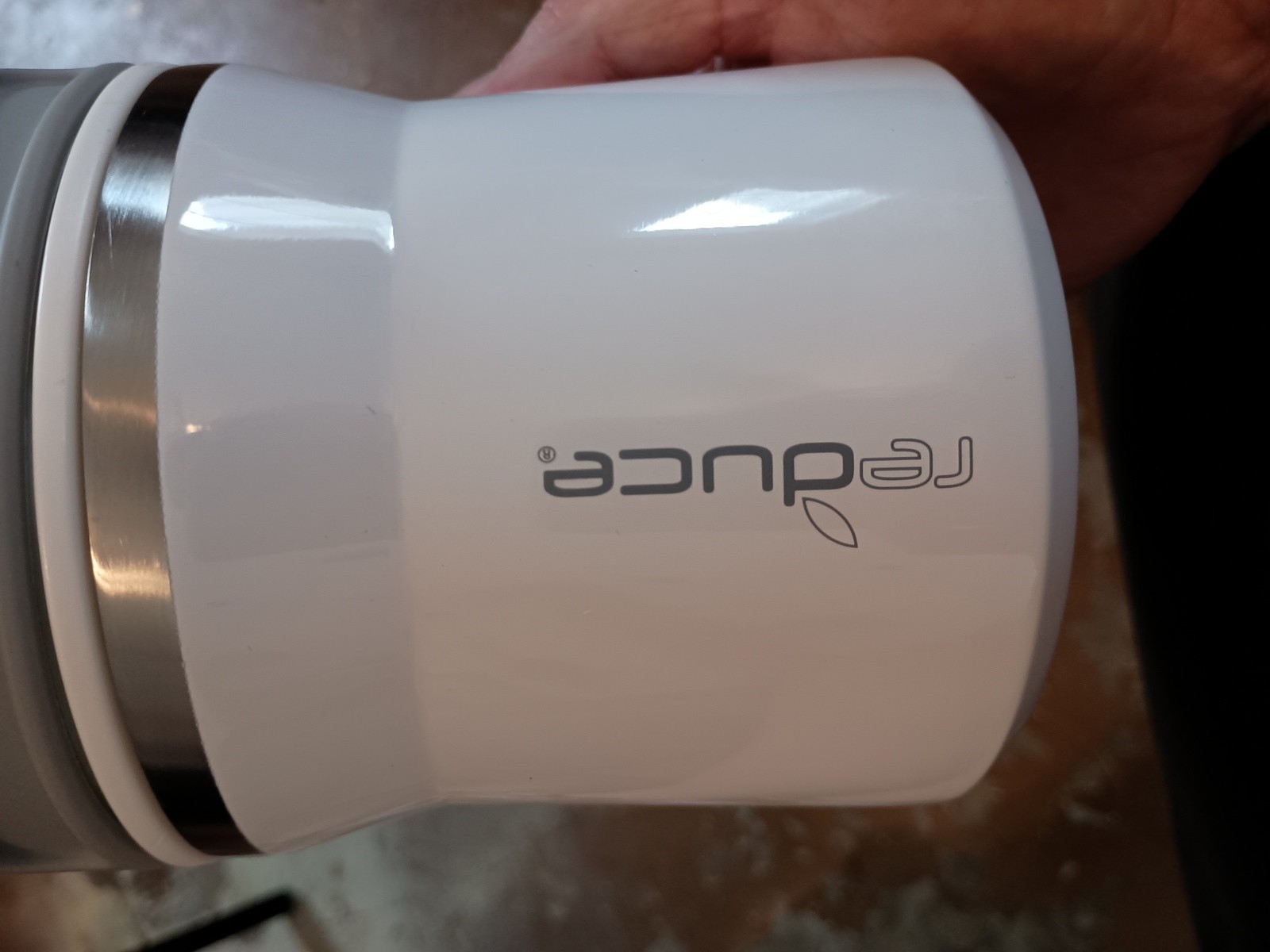 Reduce 18pz To-go Bowl Food Container Vacuum Insulated White. New