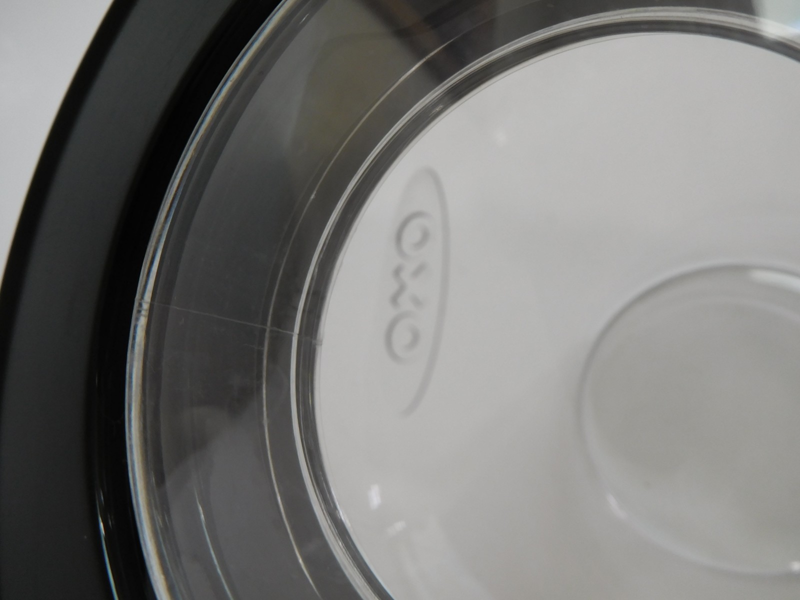 “GLASS” OXO GOOD GRIPS 1.6 qt / 1.5 FLIPLOCK CANISTER storage jar container (#3)