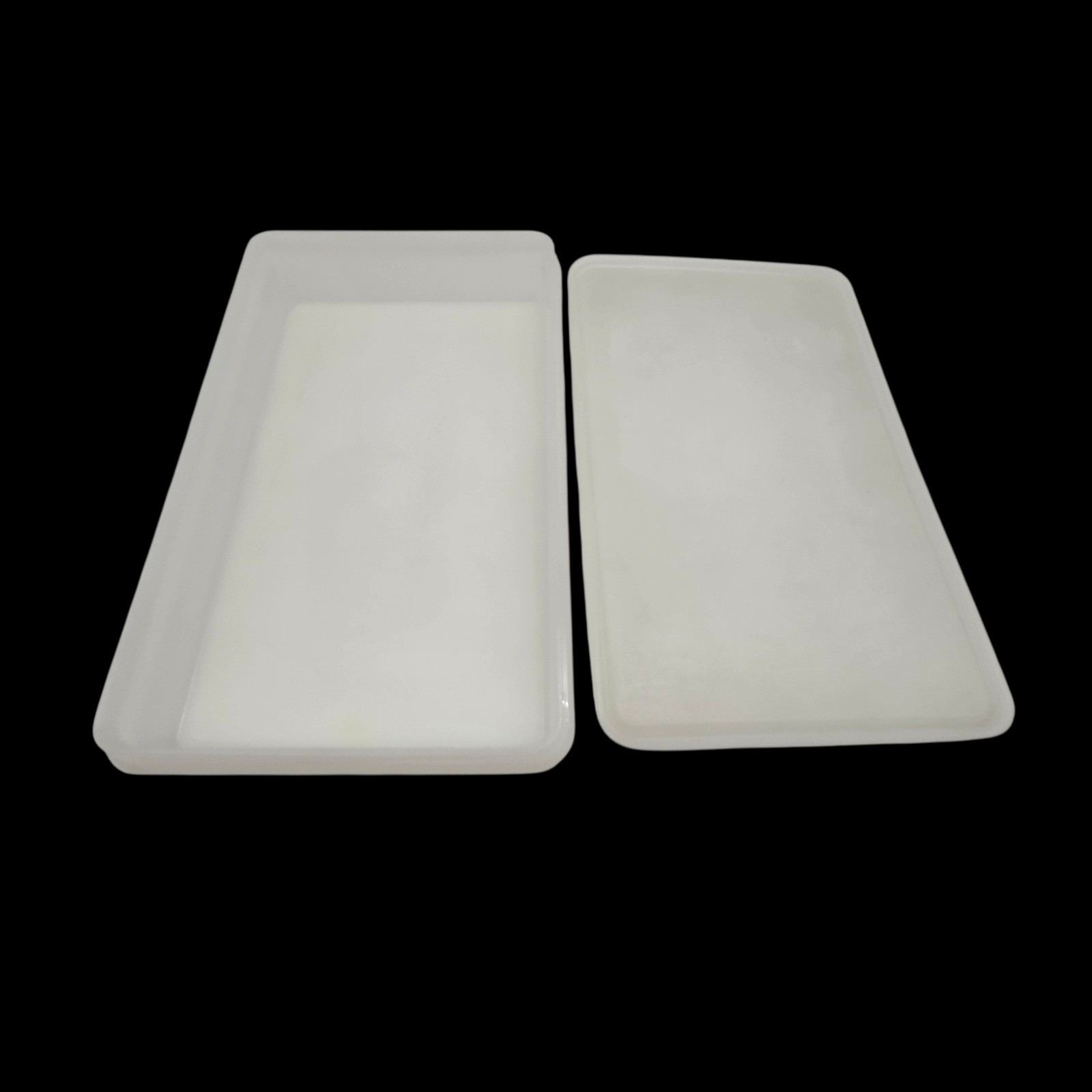Tupperware Food Storage Containers Rectangular Vintage MCM Grannycore Retro