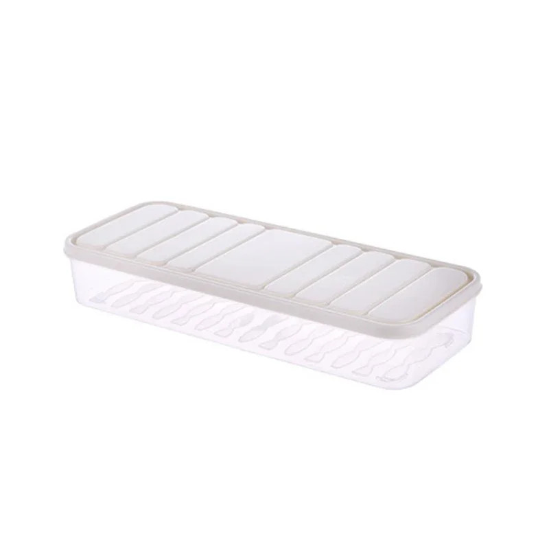 Box Food Storage Container Stackable Food Saver Box with Lid Square Plastic